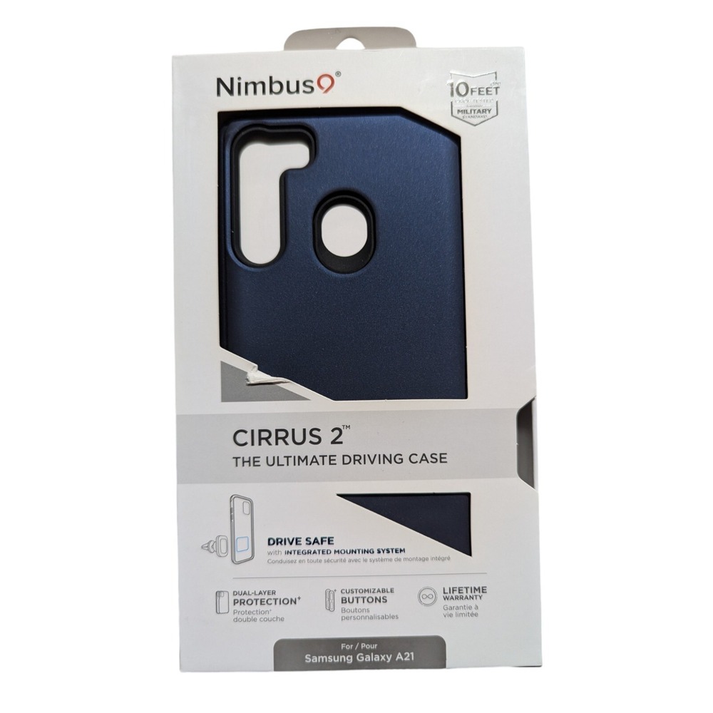 Nimbus9 Cirrus 2 Series Case for Samsung Galaxy A21 - Midnight Blue W1
